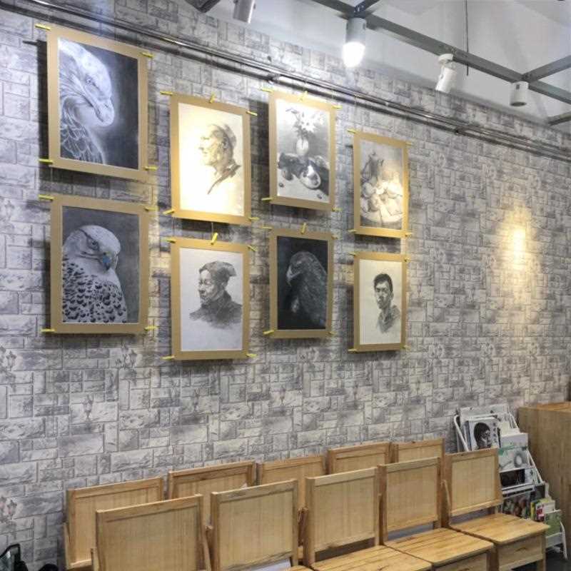 新款直销美术作品框纸相框定制儿童画卡纸画框裱8开4K 彩色照片墙