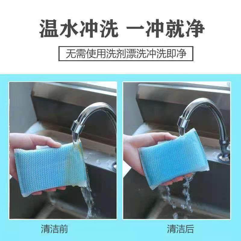 新款直销24片装加厚加大厨房清洁洗碗洗锅铲海绵擦百洁布