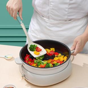 直销硅胶铲不粘锅专用炒菜铲子漏汤勺厨具套装 新款 耐高温食品级硅