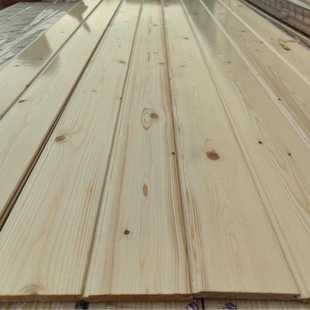 直销新款免漆桑拿板 欧洲松木面漆扣板实木板材桑拿板护墙板木板