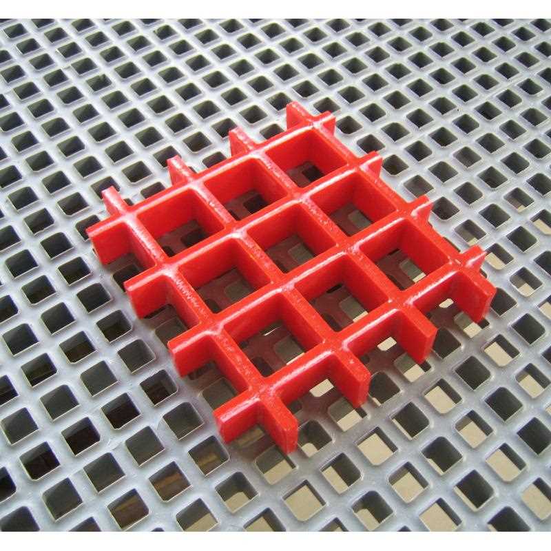 新款直销地沟货架耐磨防潮楼梯踏板网格镂空拼接玻璃钢格栅样品直