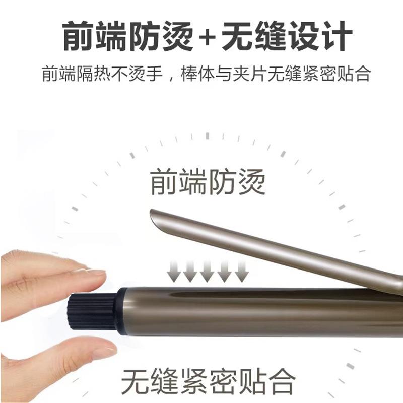新款直销影楼懒人卷发棒陶瓷负离子两用手动旋转卷发器水波纹大波