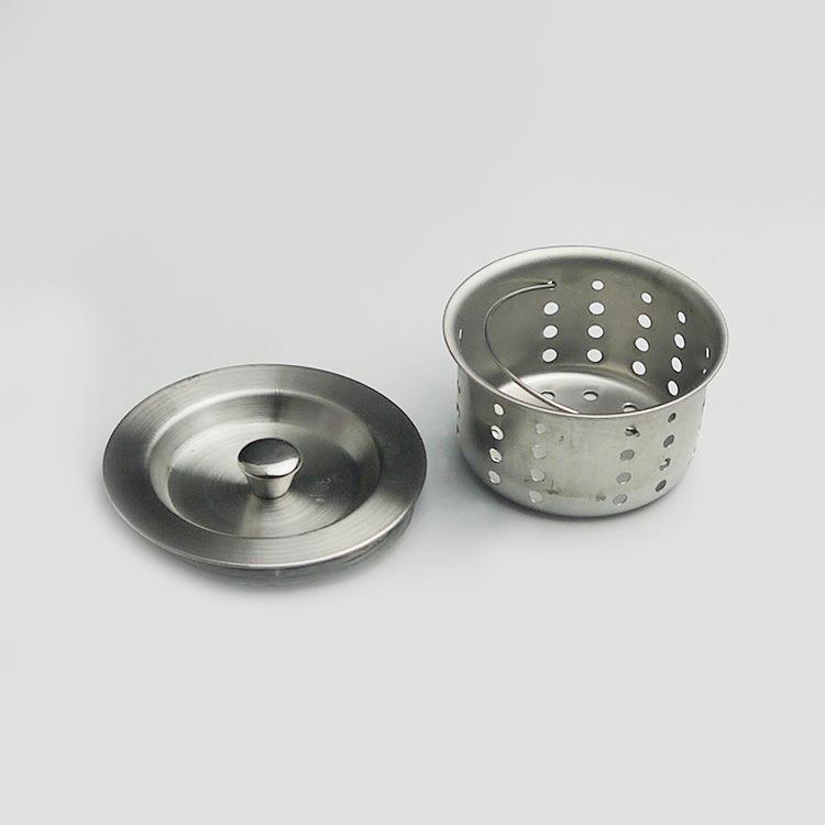 新款直销厨房不锈钢双水槽下水管 单盆防臭水槽下水管 下水器配件