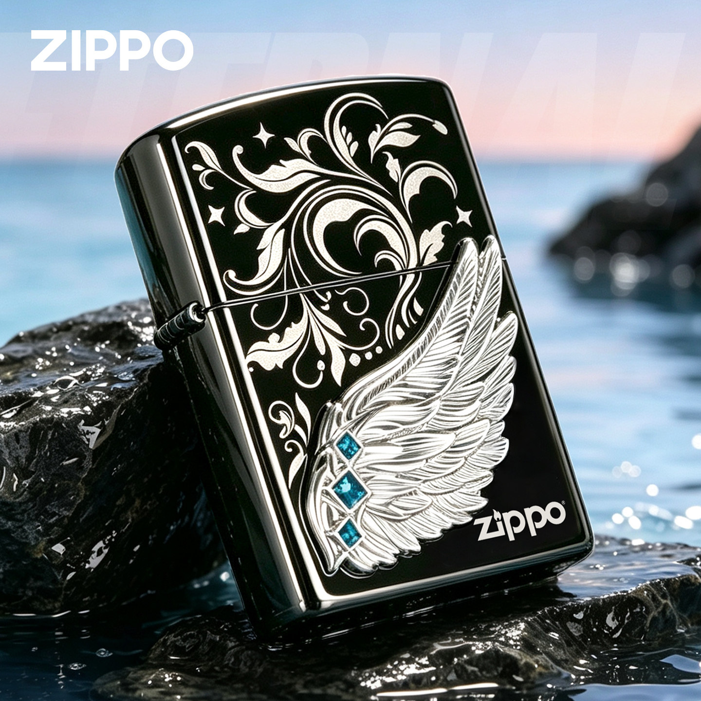 zippo打火机芝宝正版煤油防风图片