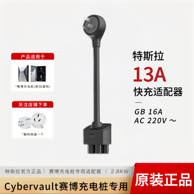 特斯拉13A适配器官方正品
