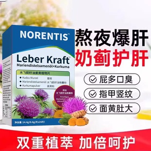 為旰加營養 姜黃膽堿水飛薊奶薊草營養提取物肝肝片男女加班熬夜