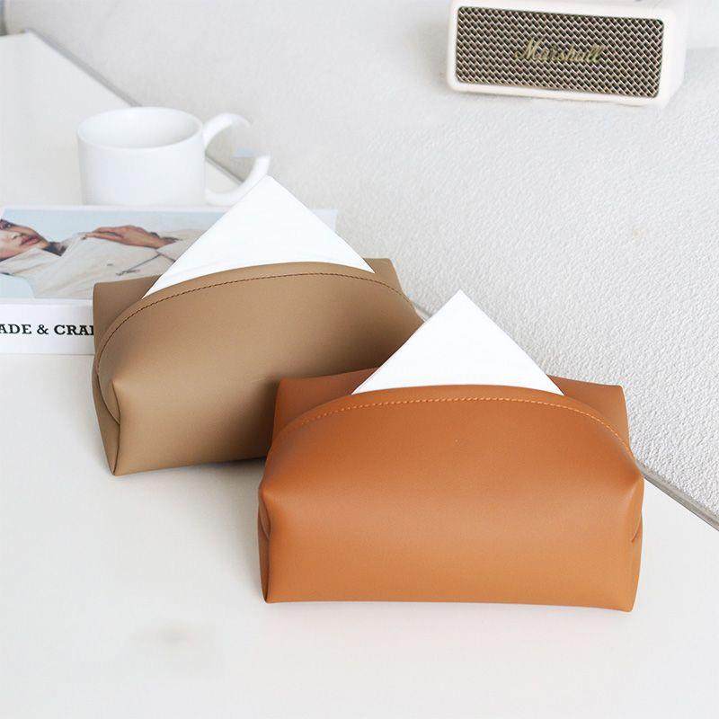 新款直销高档纳帕皮纸巾盒轻奢客厅茶几皮革餐巾盒卧室桌面收纳车,收纳整理,纸巾盒,淘宝优惠券,粉丝福利购,淘宝优惠卷