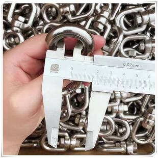 新款直销04不锈钢单头转环M08马牛狗链条M10索具扣具配件大型藏獒