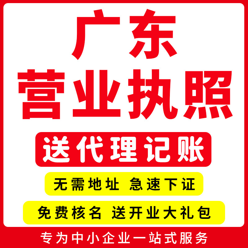 广州佛山营业执照电商公司注册