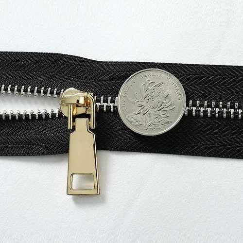 新款直销直销5号金属拉链铜牙拉链码装500色现货单拉铜牙拉链金属