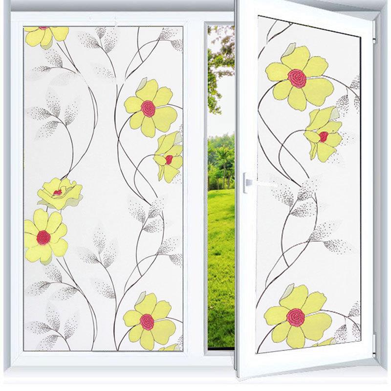 新款直销120宽100米长度大卷玻璃贴膜窗户贴纸防偷窥卫生间不透明