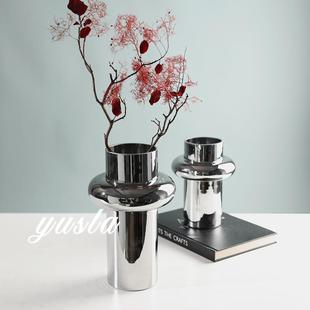 直销现代轻奢风花器花瓶客厅餐厅桌面茶几电视柜样板房装 新款 饰品