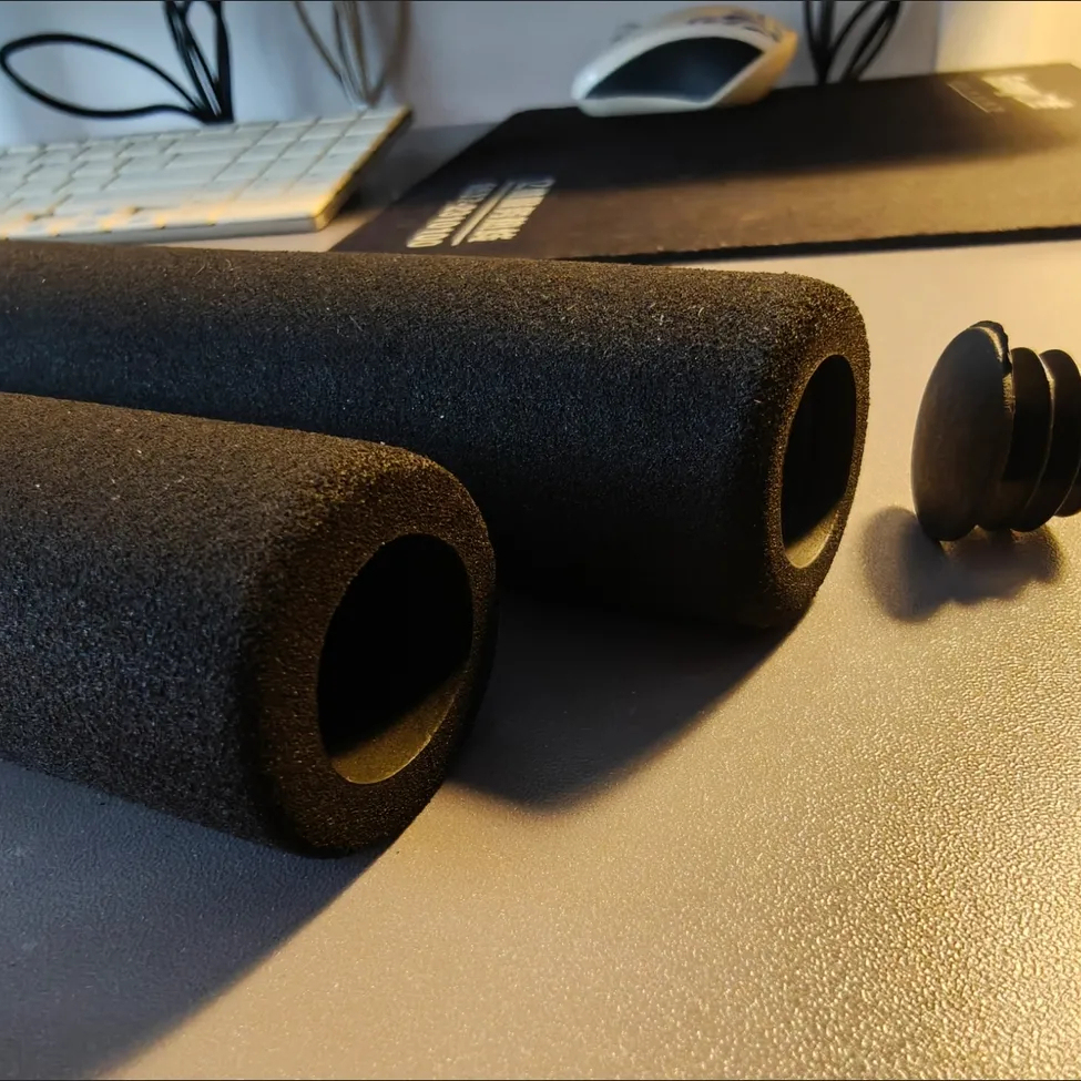 山地自行车休息蝴蝶把把套 公路旅行车弯把车头500mm加长海绵把套