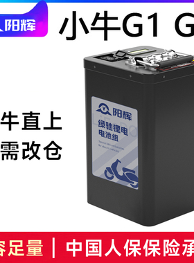小牛G1/G2/F2/B2专用锂电池兼容无损直上48V电瓶改装小牛锂电池