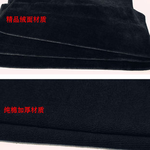 化妆台布黑色垫布梳妆台铺垫美甲桌垫化妆师专用大桌布定制logo