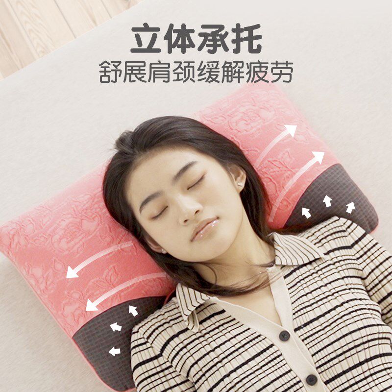 荞麦壳枕头大人枕芯护颈椎助睡眠硬高枕可拆洗枕套单人U型颈椎枕