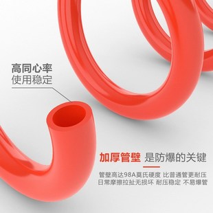 气动pu弹簧管空压机伸缩气管挂车螺旋风管气带气泵耐压软管气绳