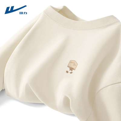 回力长袖t恤男秋款2025新款