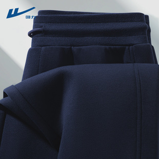 休闲简约设计运动长裤 回力春秋耐磨重磅裤 美式 2025新款 男D 子男款