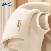 男士 2026冬季 新款 回力德绒半高领打底衫 内搭双面加绒保暖长袖 t恤Y