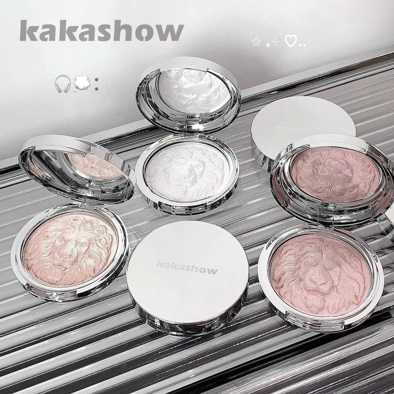 kakashow狮子系列高光粉土豆泥爆闪清透细腻氛围感珠光细闪高光盘
