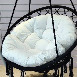 Chair Color 极速Outdoor Cushion Solid White Round Seat Pads