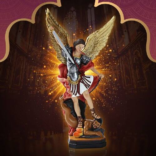 极速Guardian Angel Figurine Statue Religious Art Resin Ornam