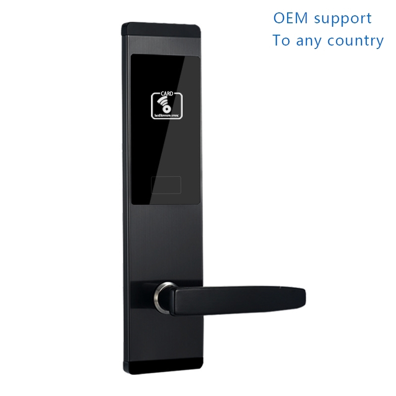 Thin hotel lock, hotel electronic lock, induction card door