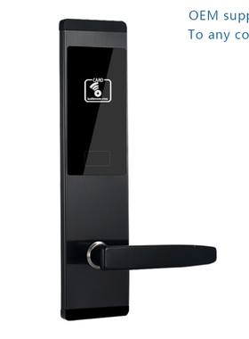Thin hotel lock, hotel electronic lock, induction card door