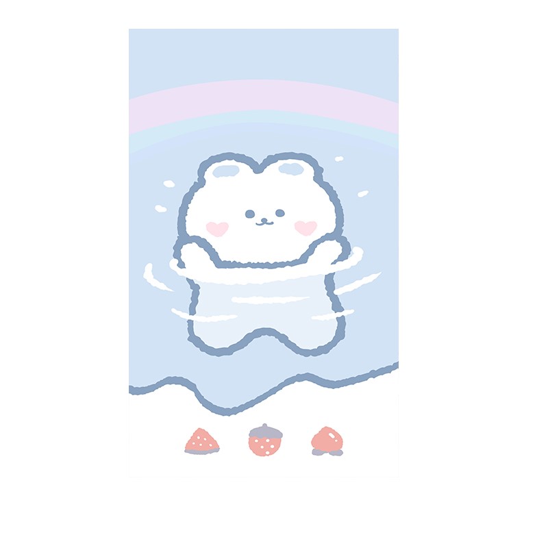 卧室地毯儿童女孩耐脏儿童房床边毯少女ins风奶油地垫防滑可机洗