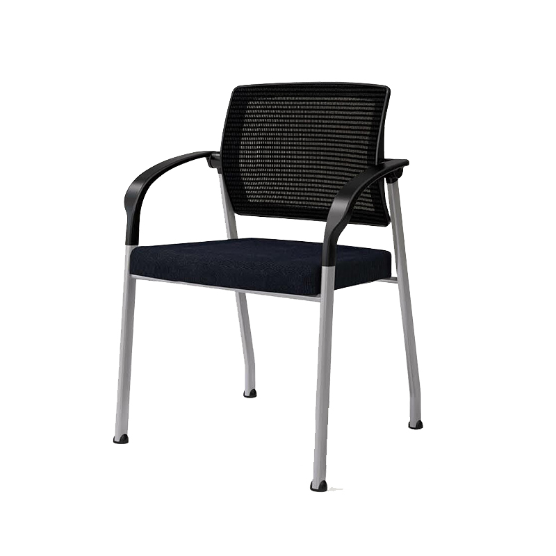 商务洽谈桌椅组合现代简约小圆桌接待会客室白色洽谈桌会议桌圆形