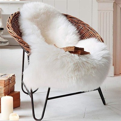 Yooap Faux Fur Sheepskin Style Rug (60 *90 cm) Faux Comforta