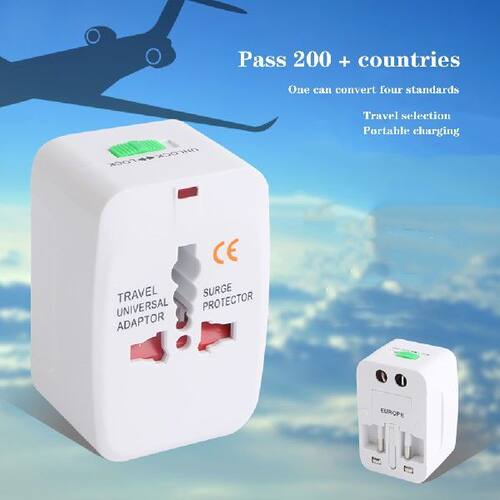 极速Universal Travel Adapter MultiCountry Converter Ac