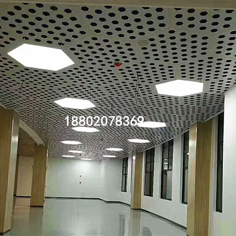 富腾商务大厦外墙铝单板 冲孔铝板 幕墙氟碳涂层铝单板 铝板幕墙