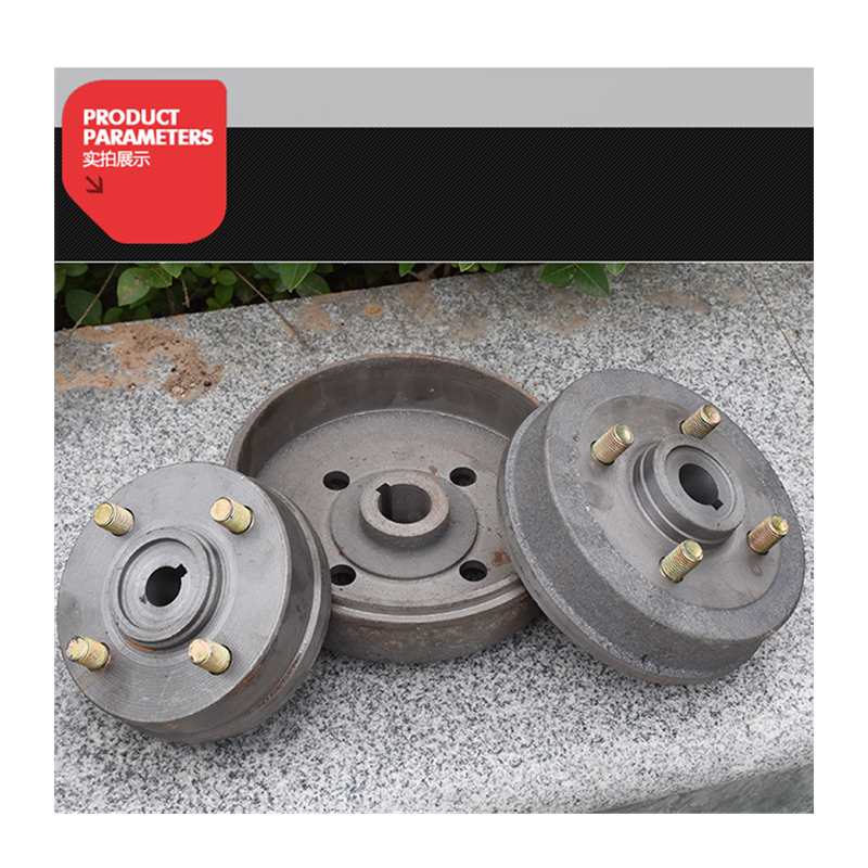 电动三轮车刹车锅轮毂130/160/180刹车鼓后桥固定盘刹车片刹车块