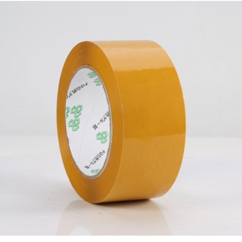 透明胶带大卷55MM宽打包封箱粘贴纸箱黄色封箱物流封箱包装快递
