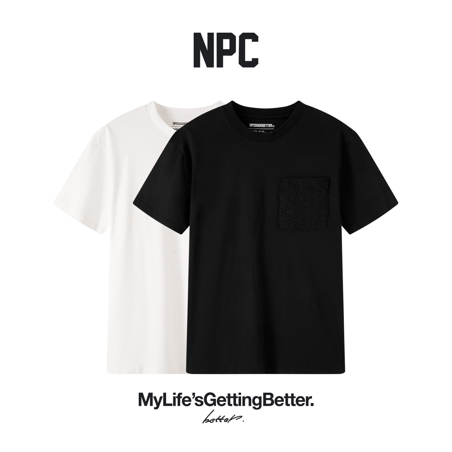 NPC潮牌夏季新款短袖休闲亲肤百搭刺绣圆领T恤官方正品假一赔十图片