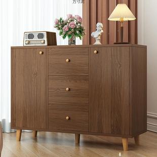 置4571斗柜收纳柜靠边柜子客厅墙摆储物柜餐边柜卧室橱衣柜物放柜