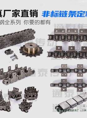 国标工业传动链条单双WDA排铁3分06B分08B10A46分12A5分1寸16A20A