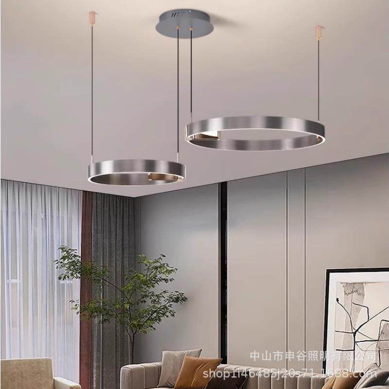 现代室简约客厅吊灯护眼大灯厅卧主灯2026新铝lec-9033款大气极简,家装灯饰光源,智能吊灯,淘宝优惠券,粉丝福利购,淘宝优惠卷