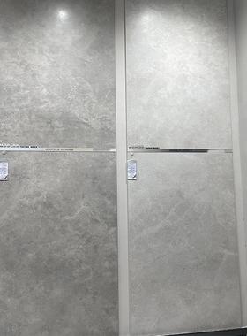 佛山砖通体瓷大x理石灰色柔光BQK简约风客滑厅防地砖6001200深灰