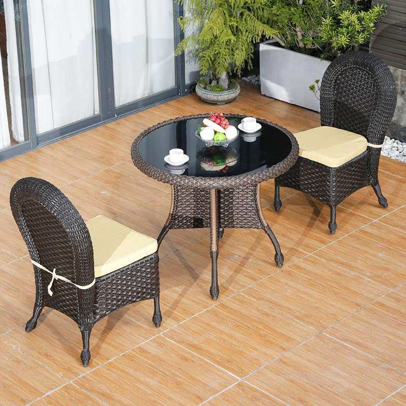 外桌椅庭院椅休闲藤圆组合露台花园T-202206别墅户室外藤编餐桌椅,商业/办公家具,商用藤编家具,淘宝优惠券,粉丝福利购,淘宝优惠卷
