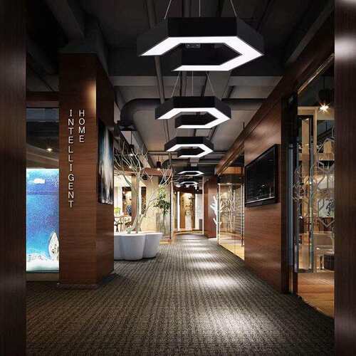 吊58灯线超理发店室会议商场市公楼健身房店铺创意造型吊灯