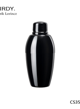 2025新品 日本进口 BIRDY. Shaker 炭黑三段式摇酒壶 雪克壶CS