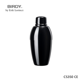 2025新品 日本进口 BIRDY. Shaker 炭黑三段式摇酒壶 雪克壶CS