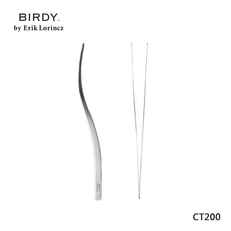 日本进口 BIRDY. Cocktail Tweezers鸡尾酒装饰夹不锈钢镊子CT200
