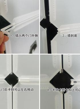 简易衣柜简约现代经济型装AL101935塑料宿单仿人小实木组板式布衣