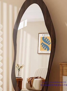 VOI新款全落镜家用卧室客厅异形穿衣镜挂壁女生地宿舍服装店身衣