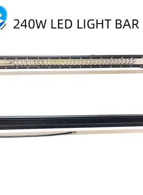 240W汽车lved排双长条灯12OH606-24v24越野车改装灯货车灯26英寸