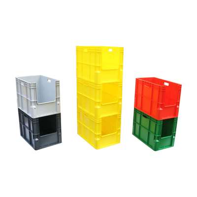 可堆叠侧开口转箱箱收纳侧开口塑料WBU物周料长方形加厚大箱号周